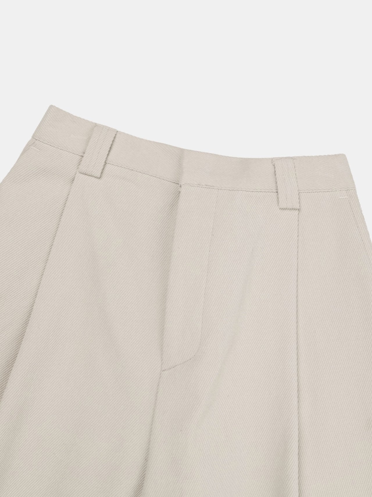 Twill Wide Pants