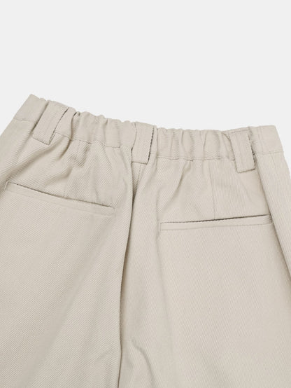 Twill Wide Pants