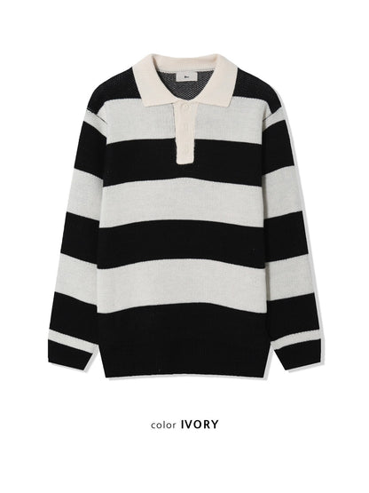 Striped Rugby Knit