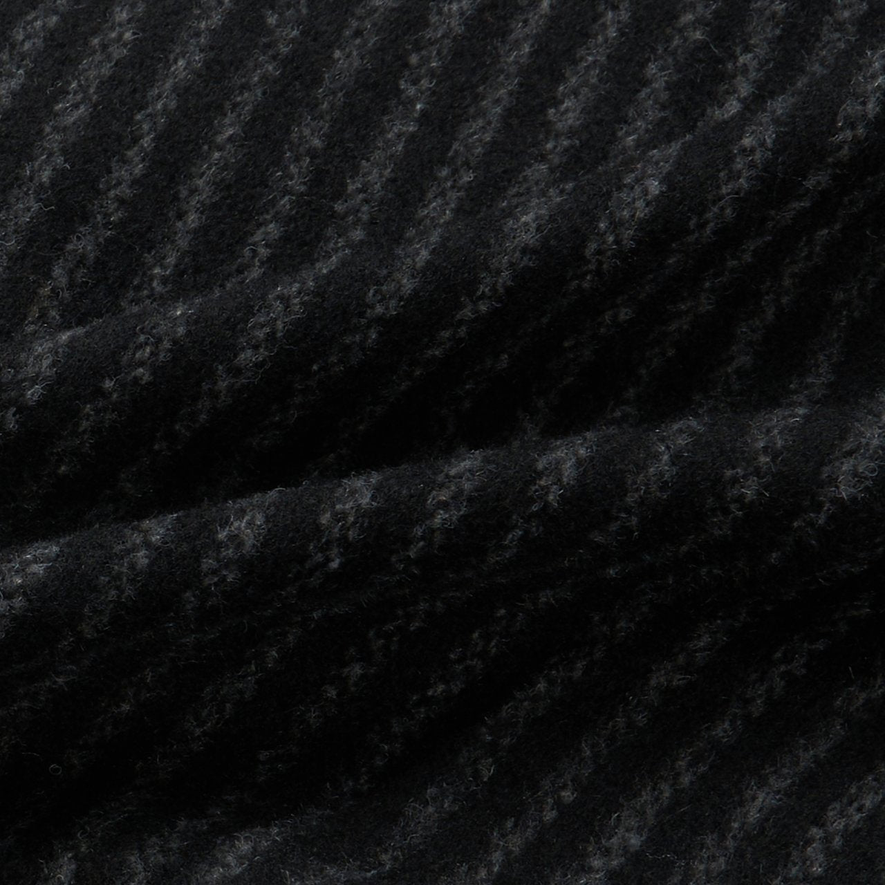 Winter Stripe Two-Tuck Wool Slacks