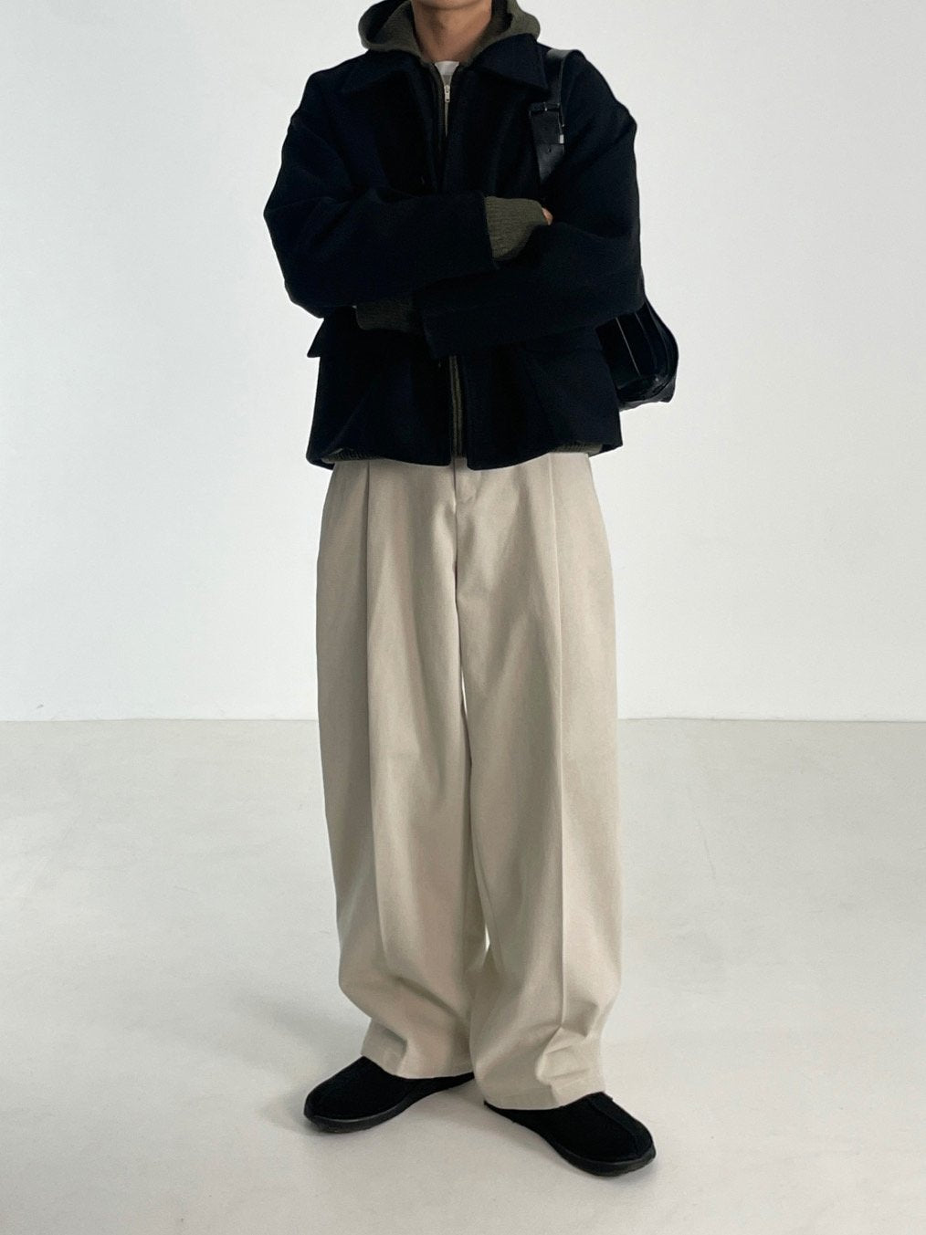 Twill Wide Pants