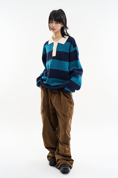 Striped Rugby Knit