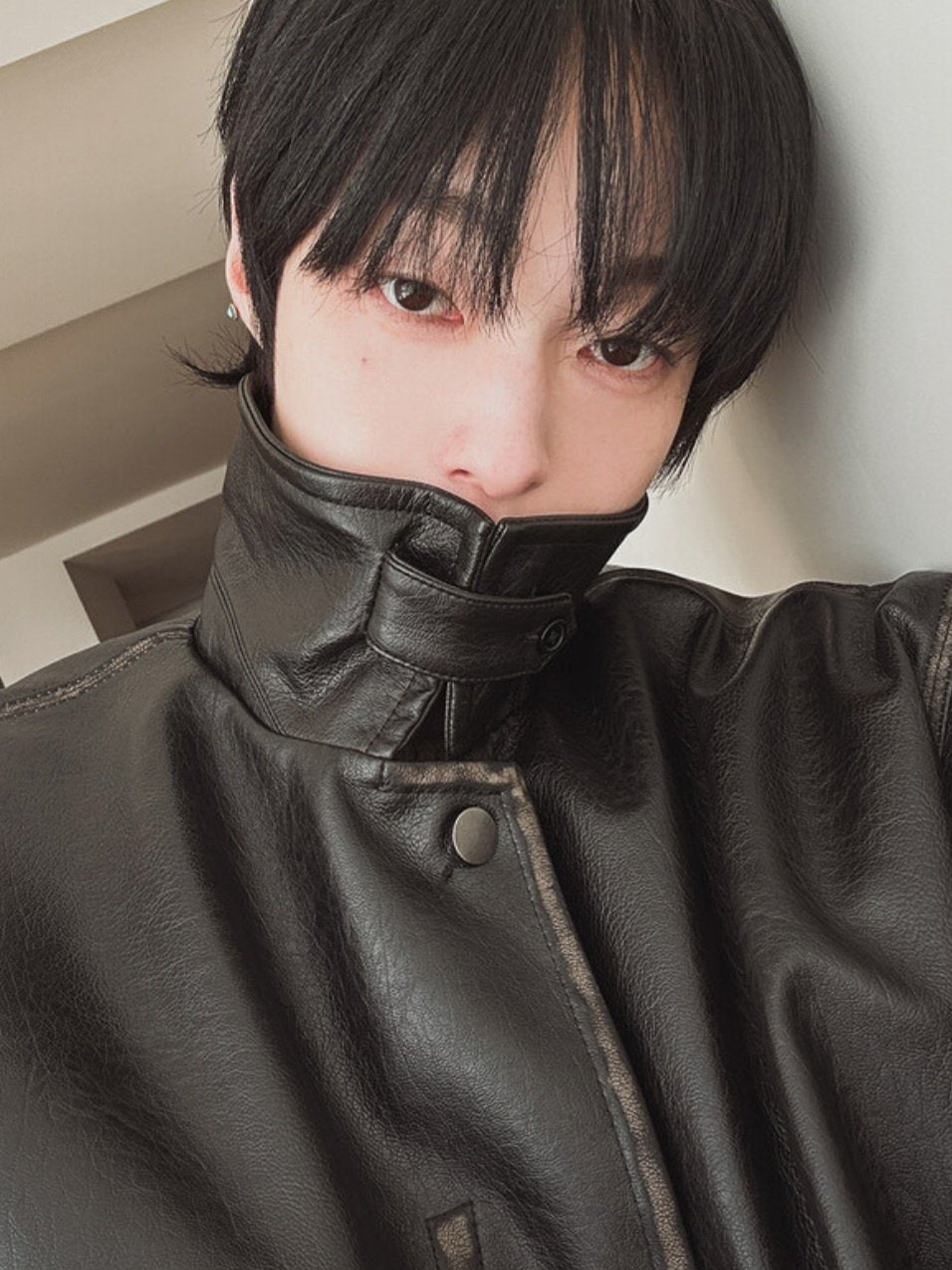 Dover Leather Padded Deck Jacket