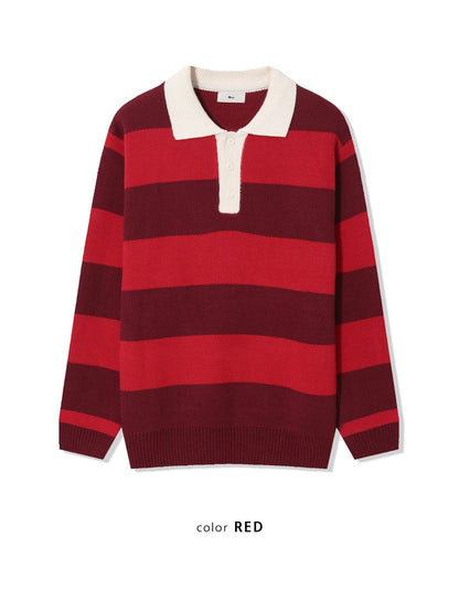 Striped Rugby Knit