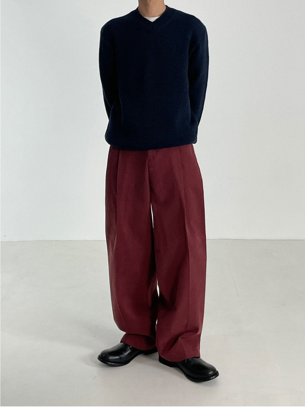 Twill Wide Pants
